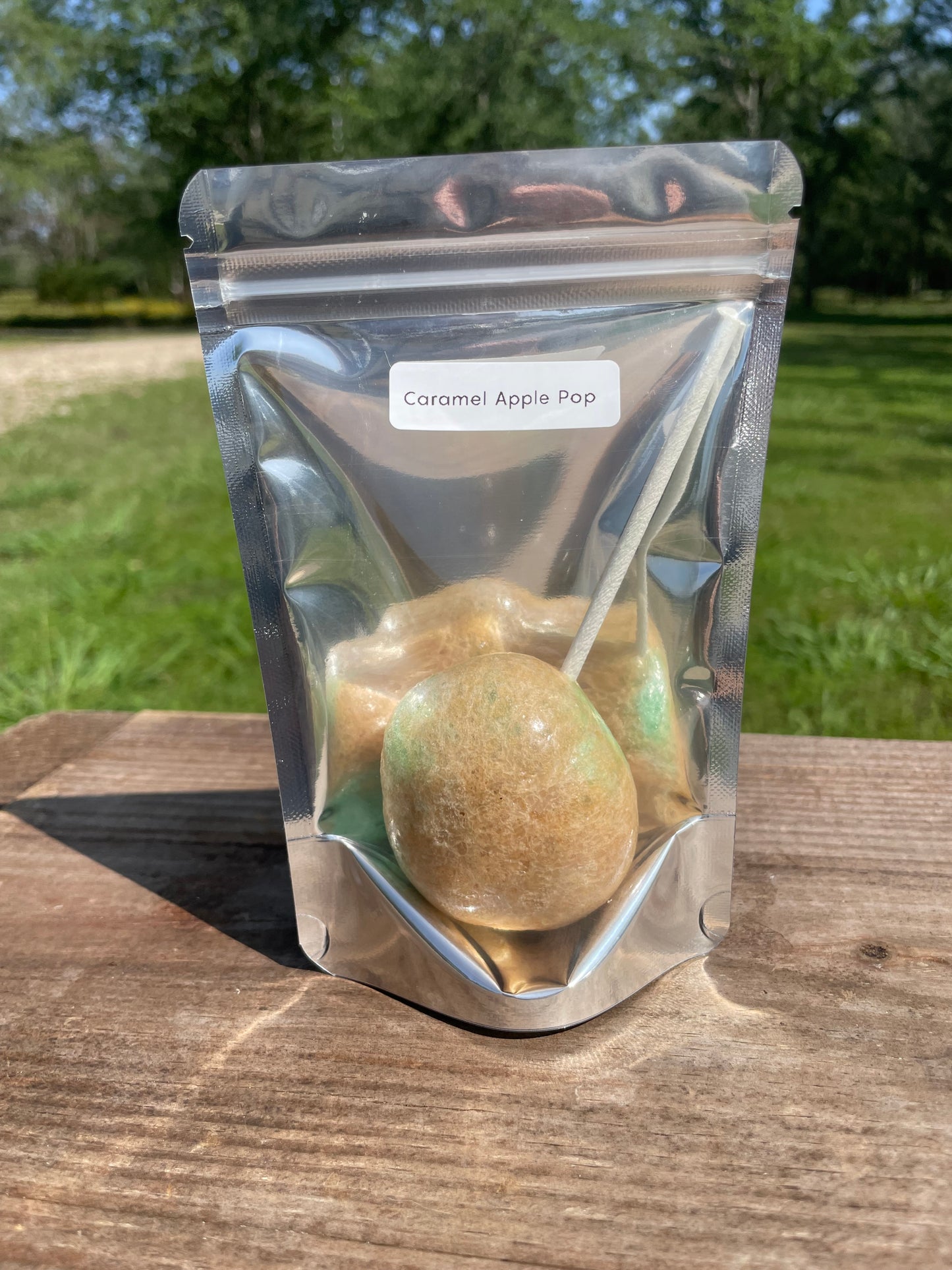 Freeze Dried Caramel Apple Pop