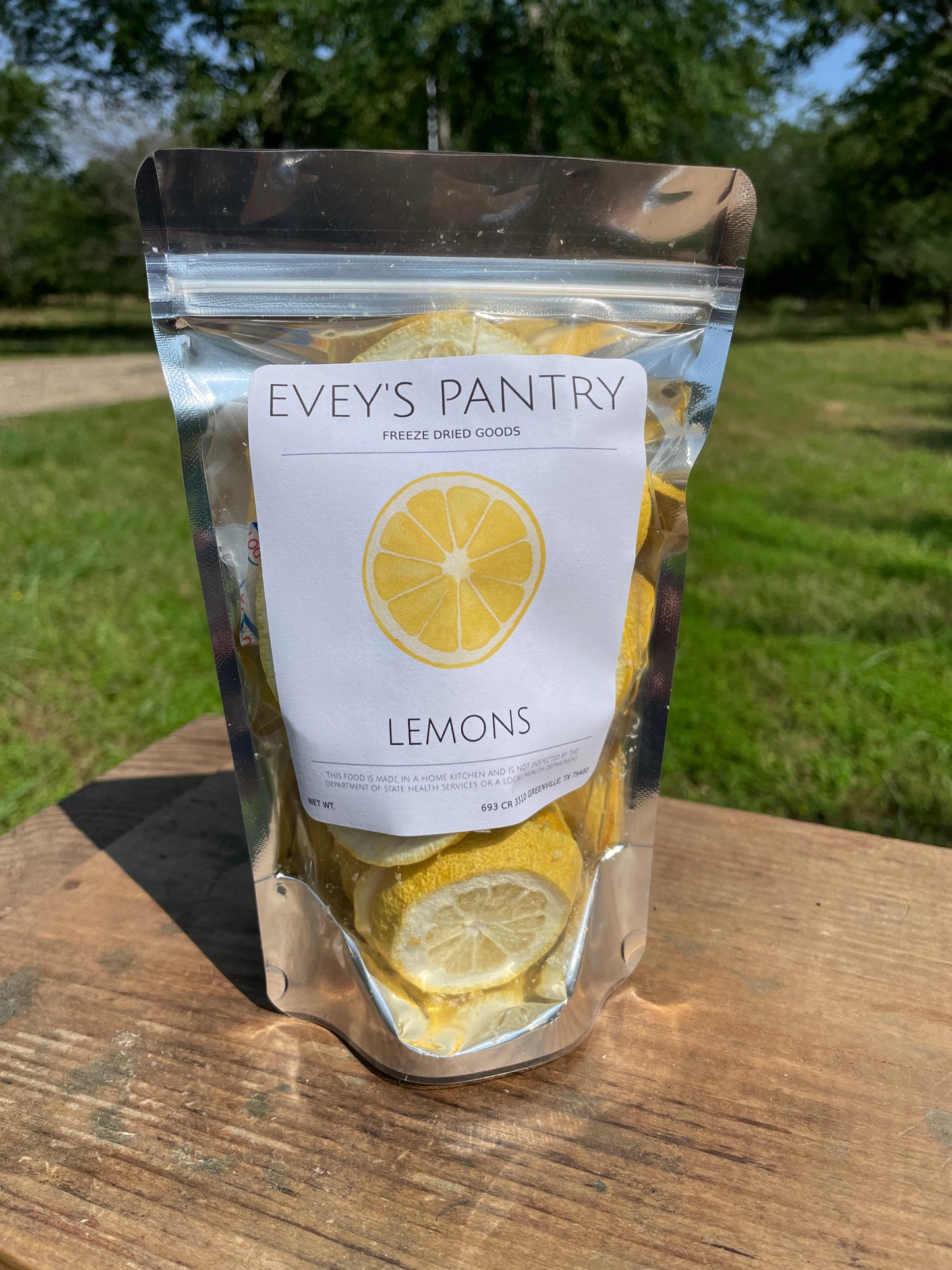 Freeze Dried Lemons 1.5 oz