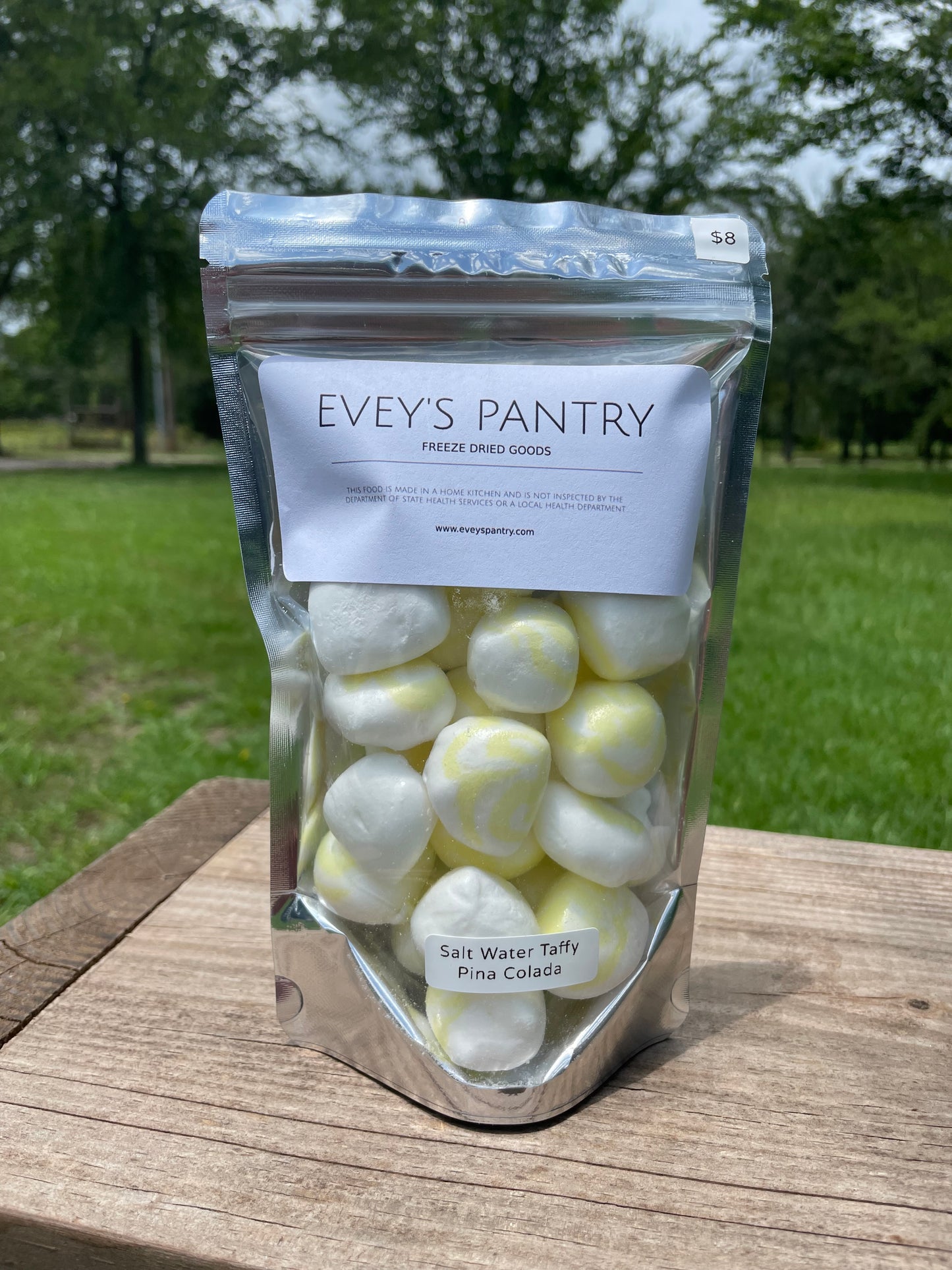 Freeze Dried Salt Water Taffy - Pina Colada