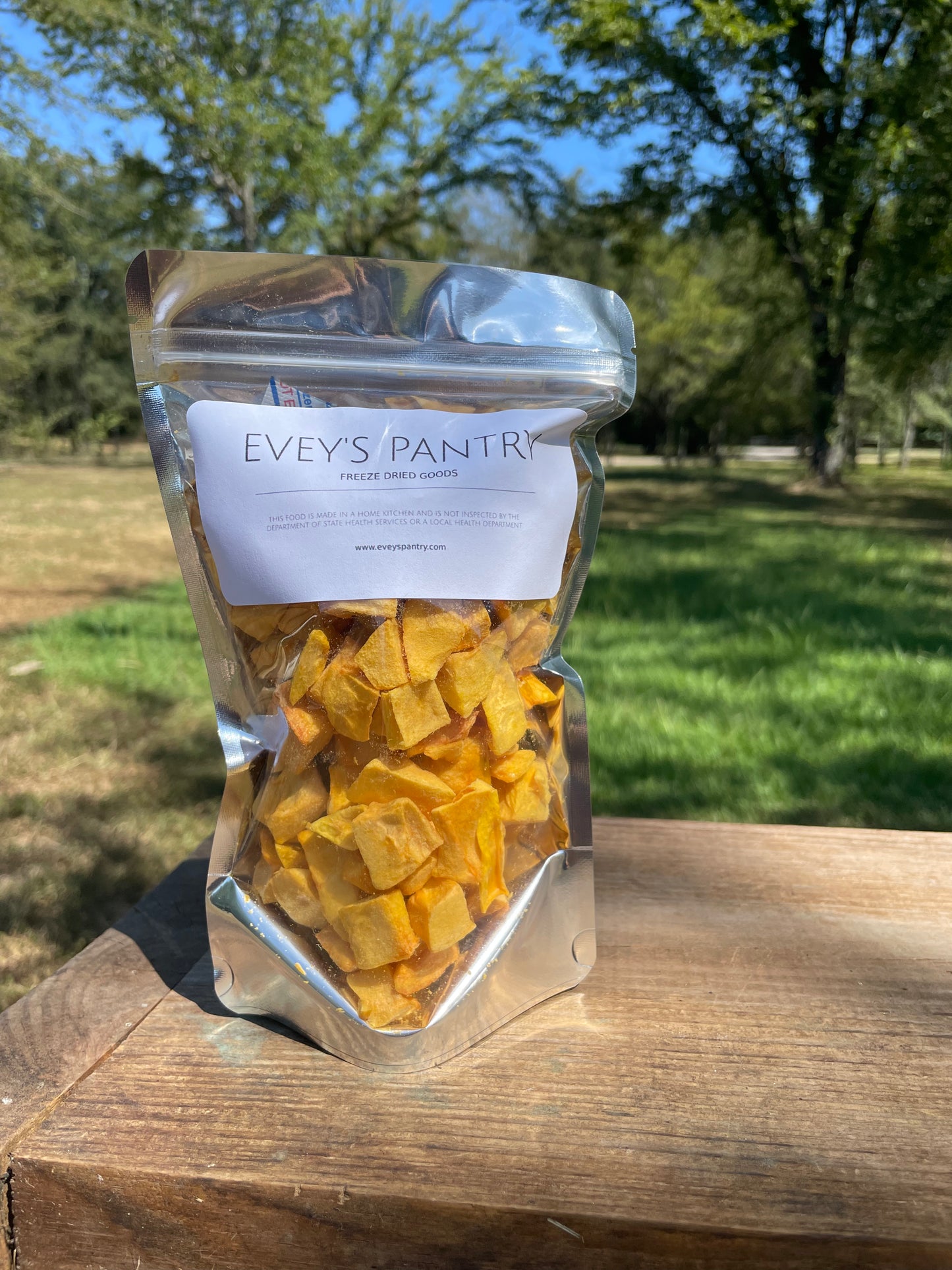 Freeze Dried Honey Mangos 2 oz