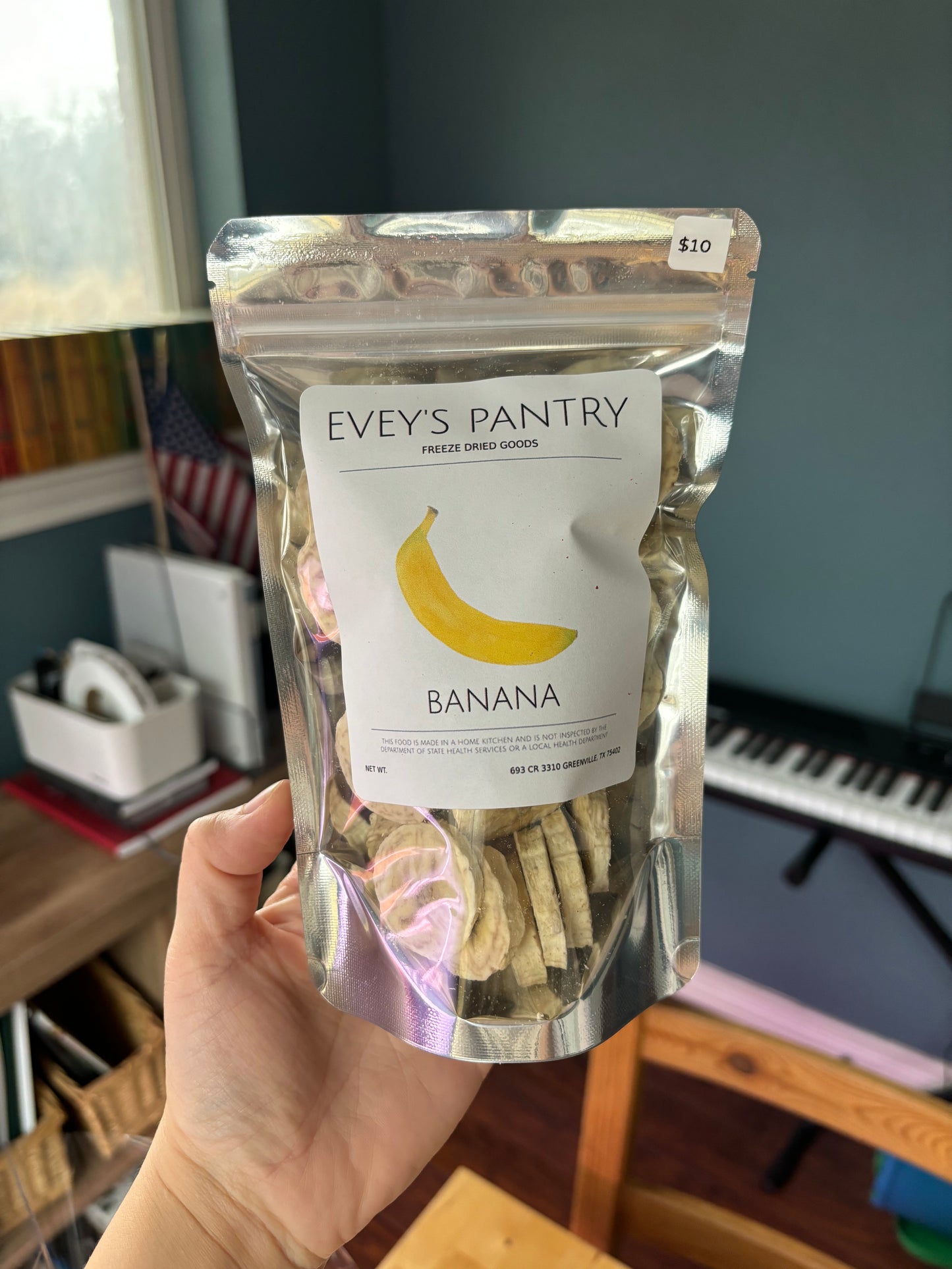 Freeze Dried Bananas